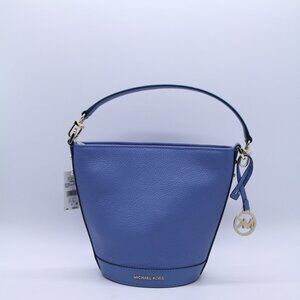 Michael Kors Townsend Small Top Zip Conv Bucket Crossbody - French Blue